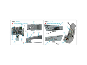 Quinta Studio QD72118 MiG-29A (NATO) 3D-Printed coloured Interior on decal paper (Trumpeter/IBG Models) 1/72 – zdjęcie 2