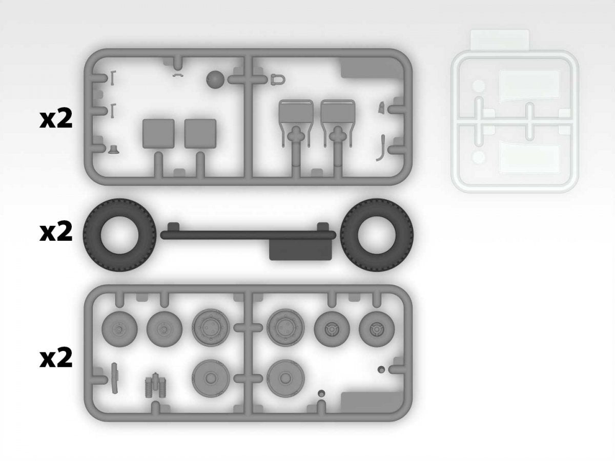 ICM 35573 Laffly (f) Typ V15T WWII German military vehicle 1/35 – Bild 13