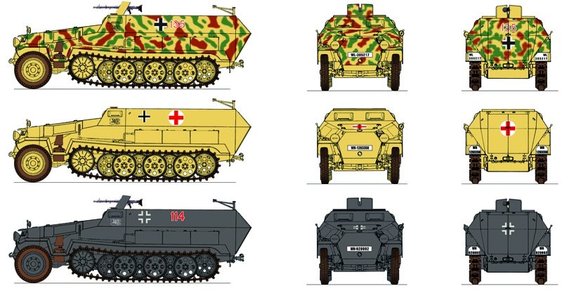 Italeri 7516 Sd.Kfz. 251/1 Ausf. C 1/72 – Bild 2