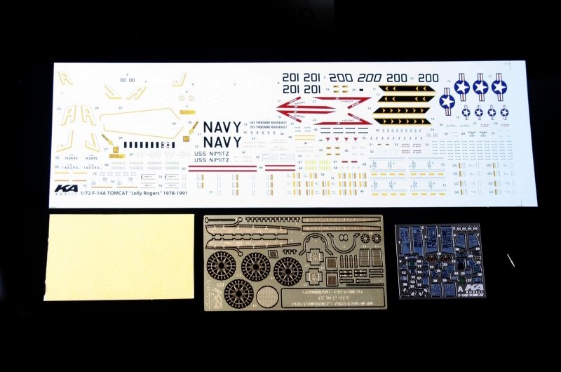 KA Models KP-72001A F-14A Tomcat &amp;quot;Jolly Rogers&amp;quot; (ex Fujimi) 1/72 – immagine 2