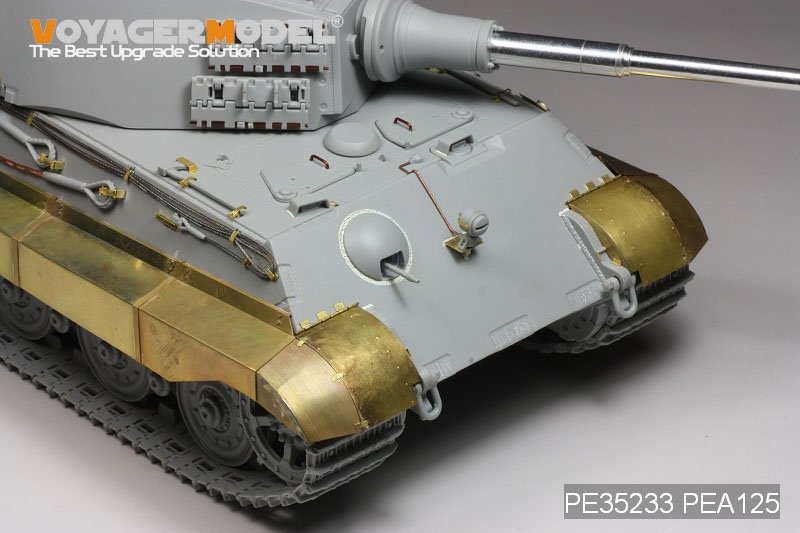 Voyager Model PEA125 WWII German King Tiger Schurzen (For DRAGON Kit) 1/35 – immagine 6