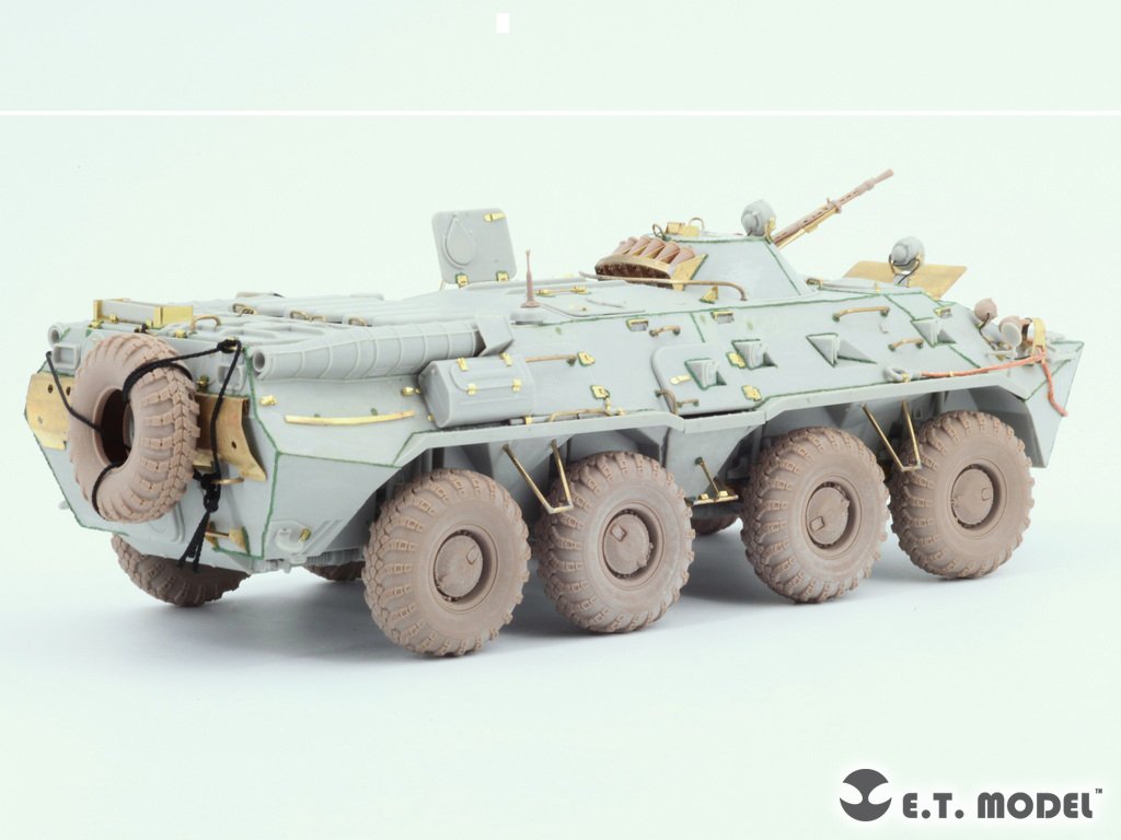 E.T. Model P35-121 Russian BTR-80/80A APC Spare Wheel 1/35 – zdjęcie 3