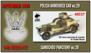 Toro 48037 Armoured Car Wz.29 (3D Print) 1/48