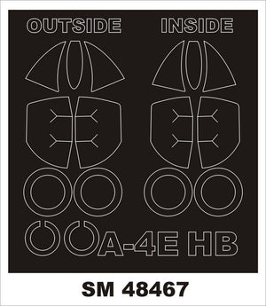 Montex SM48467 A-4E HOBBY BOSS 1/48