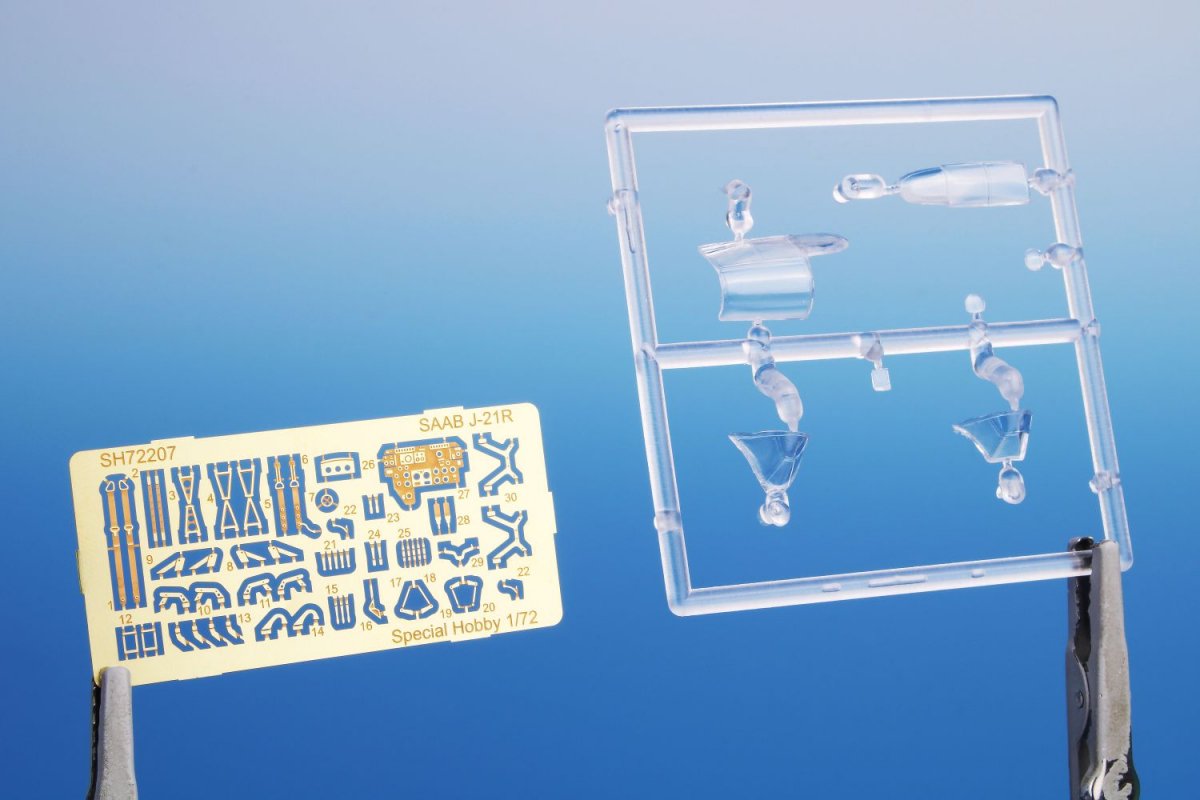 Special Hobby 72480 SAAB J/A-21R « Premier jet de fabrication suédoise » 1/72 – image 8