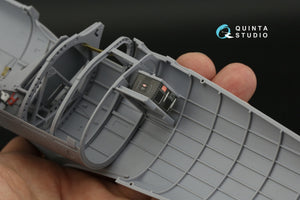 Quinta Studio QD24021 Spitfire Mk.VIII 3D-Printed &amp;amp; coloured Interior on decal paper (Airfix) 1/24 – immagine 12