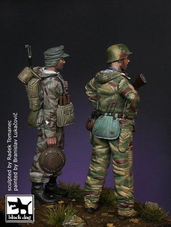 Black Dog F35021 Wehrmacht soldiers 1944 1/35 – imagen 3