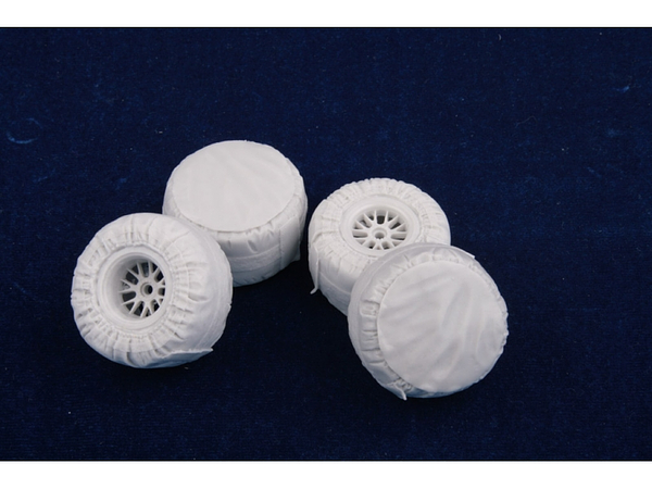 KA Models FE-20014 TIRE WARMER FITTED TIRES 1/20 – Bild 2
