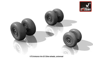 Armory Models AW72030 Antonov An-32 Cline wheels 1/72 – Bild 2