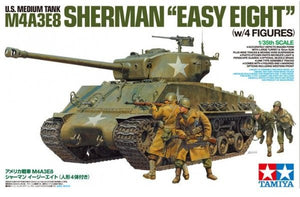 Tamiya 25175 U.S. Medium Tank M4A3E8 Sherman Easy Eight 1/35