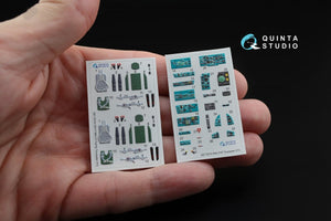 Quinta Studio QD72014 MiG-31B 3D-Printed &amp;amp; colored Interior on decal paper (for Trumpeter kit) 1/72 – image 4