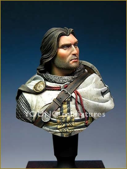 Young Miniatures YH1805 Chevalier teutonique XIVe siècle 1/10 – image 6