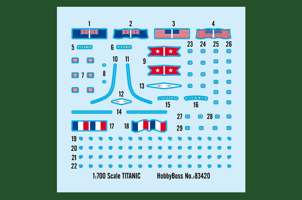Hobby Boss 83420 Titanic 1/700  – image 4