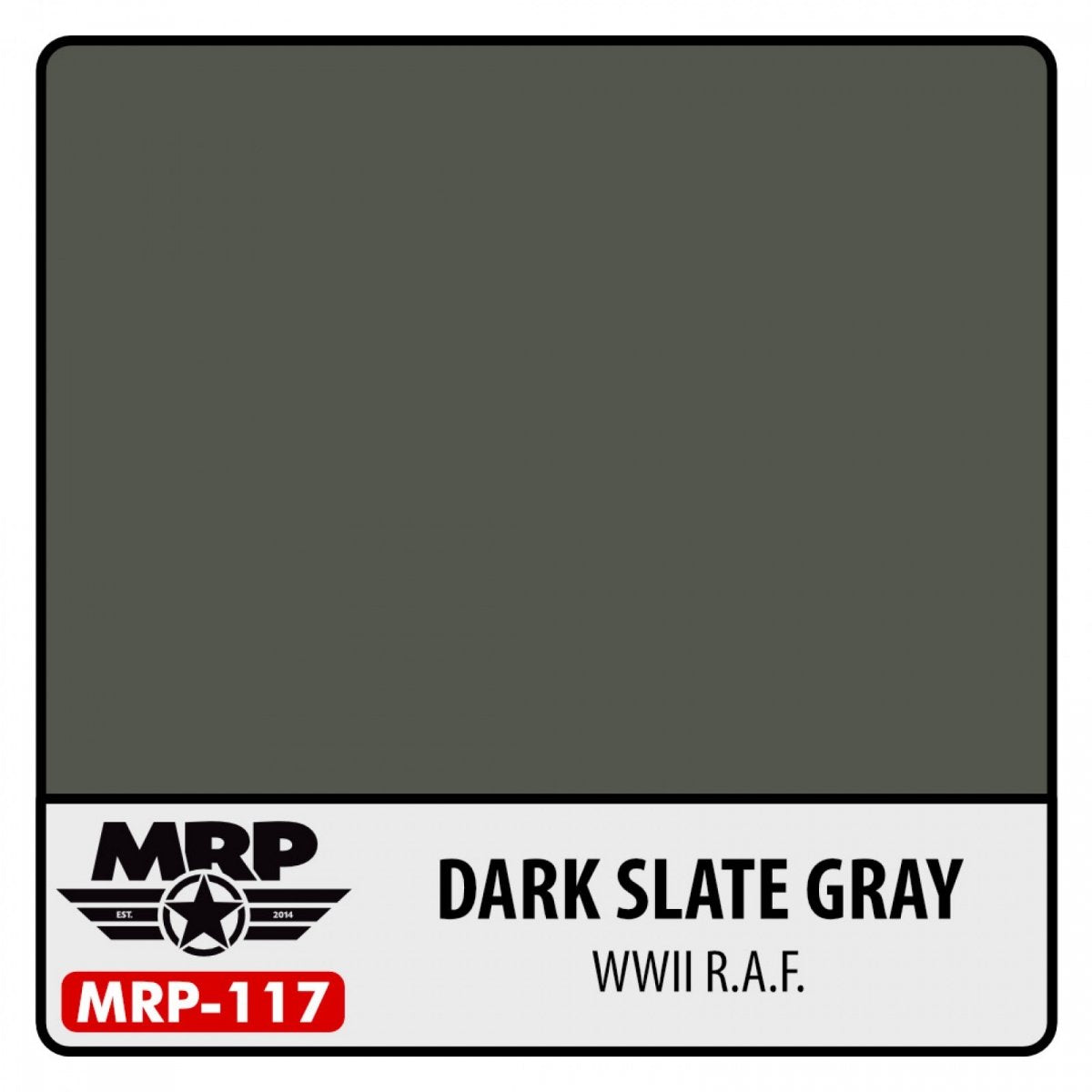 Peinture MR. Paint MRP-117 Gris ardoise foncé Seconde Guerre mondiale RAF 30 ml