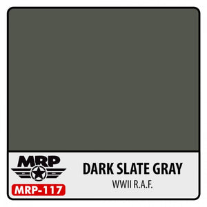 Peinture MR. Paint MRP-117 Gris ardoise foncé Seconde Guerre mondiale RAF 30 ml