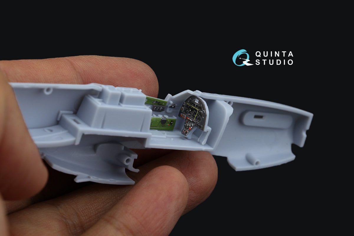 Quinta Studio QD72140 P-51D late 3D-Printed coloured Interior on decal paper (Airfix) 1/72 – immagine 10