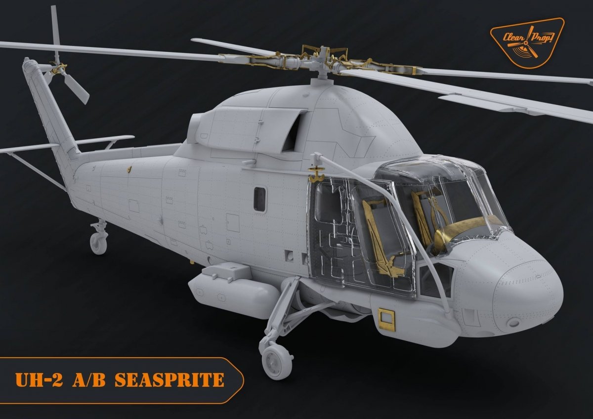 Hélice transparente ! Kit avancé CP72002 UH-2 A/B Seasprite ADVANCED au 1/72 – image 4