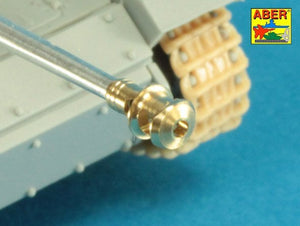Aber 72L-65 German StuK.40 L/48 7,5 cm Bartel with middle model muzzle brake for StuG. III Ausf.G late &amp;amp; StuG. IV - early 1/72 – imagen 5