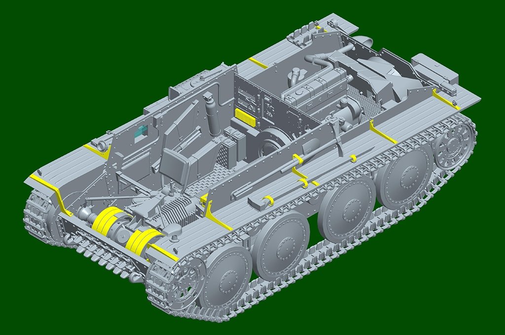 Hobby Boss 82603 38(t) tank E/F type 1/16 – Bild 12