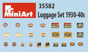MiniArt 35582 LUGGAGE SET 1930-40s 1/35 – zdjęcie 3