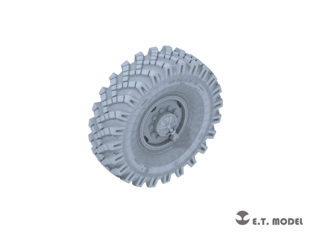 E.T. Model P35-116 Russian URAL-4320 Truck Weighted Road Wheels(3D Printed) For TRUMPETER Kit 1/35 – Bild 3