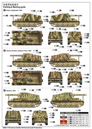 Trumpeter 00953 German Sd.Kfz.165 Hummel Late Production 1/16 – image 3