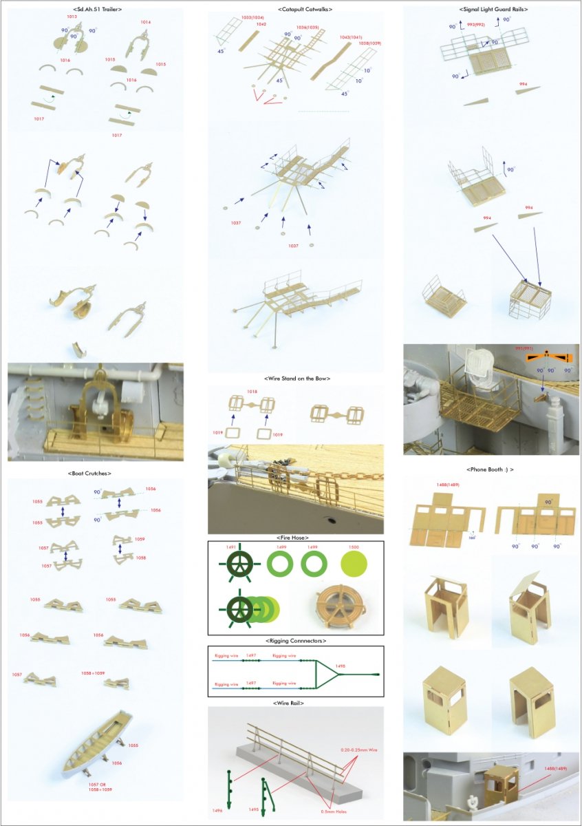 Pontos 27001F1 BISMARCK 1941 Detail Up Set Advanced 1/200 – Bild 18