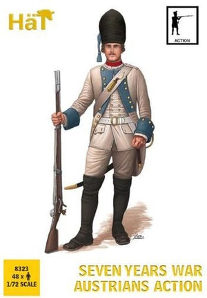 Hat 8323 Seven Years War Austrians Action 1/72