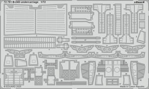 Eduard BIG72190 B-24D part II for AIRFIX 1/72