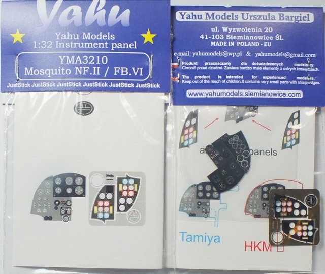 Yahu YMA3210 Mosquito Nf.II &amp; FB.VI (Tamiya) 1/32