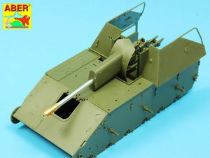 Aber 35L-202 Soviet 76,2mm ZiS-3 barrel for SELF-PROPELLED GUN SU-76M 1/35 – Bild 4