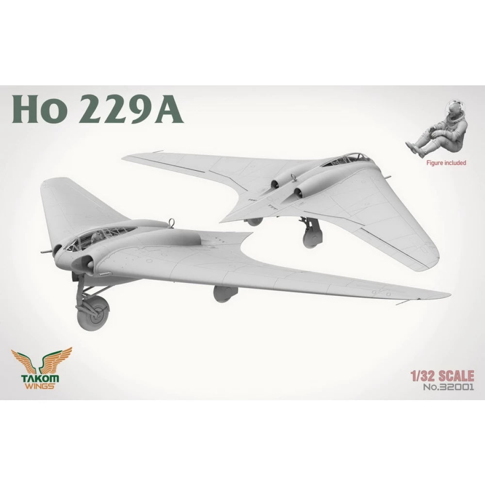 Takom 32001W Coffret Ho 229 - Ho 229A + Ho 229B + Ho 229 Pilot (Edition Limitée) 1/32  – image 4