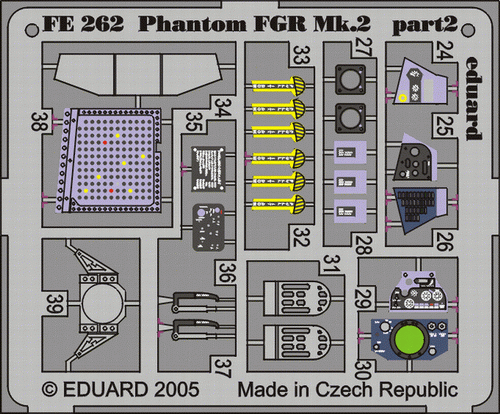 Eduard 49262 Phantom FGR Mk.2 1/48 Hasegawa Revell – immagine 2