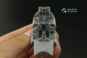 Quinta Studio QDS-48396 F-14B 3D-Printed coloured Interior on decal paper (Hobby Boss) (Small version) 1/48 – imagen 11