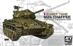 AFV Club 35S84 Char M24 Chaffee avec tireur de l&amp;#39;armée française, 1re guerre d&amp;#39;Indochine