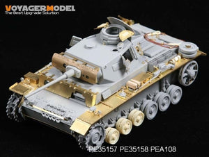 Voyager Model PE35158 WWII Fenders for Panzer III Mid-Late Version (For DRAGON) 1/35 – Bild 6
