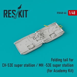RESKIT RSU48-0046 Folding tail for СH-53E super stallion / MH -53E sea stallion for Academy kit 1/48