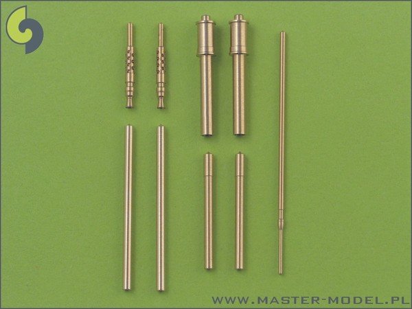 Master AM-48-018 Fw 190 A6 armament set (MG 17 barrel tips, MG 151 barrels, MG 151 fairings) & Pitot Tube 1/48