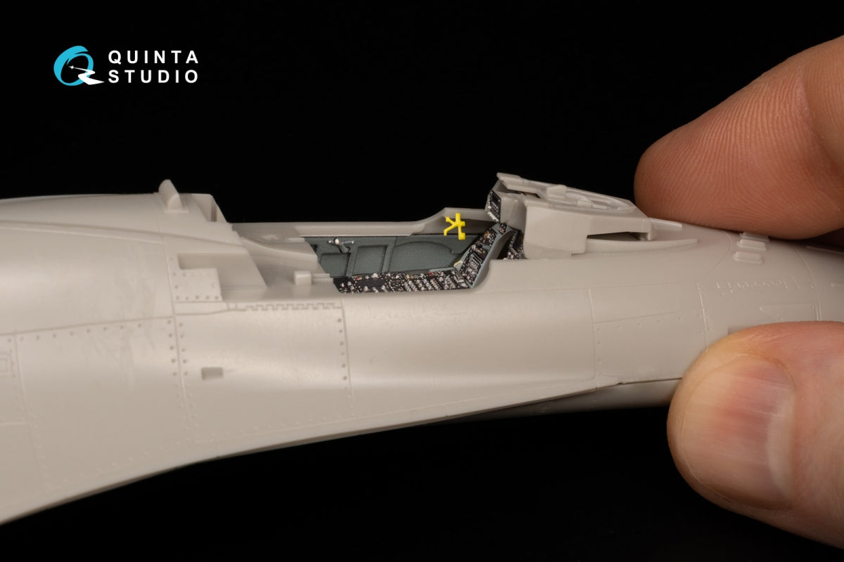 Quinta Studio QD48012 Mitsubishi F-2A 3D-Printed coloured Interior on decal paper (Hasegawa) 1/48 – Bild 15