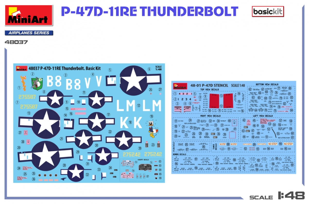MiniArt 48037 P-47D-11RE Thunderbolt. Basic Kit 1/48 – imagen 2