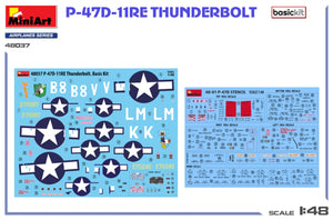MiniArt 48037 P-47D-11RE Thunderbolt. Basic Kit 1/48 – imagen 2