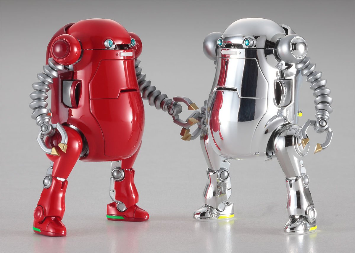 Hasegawa 64801 MechatroWeGo Old Type Red &amp;amp; Silver 1/35 – image 2