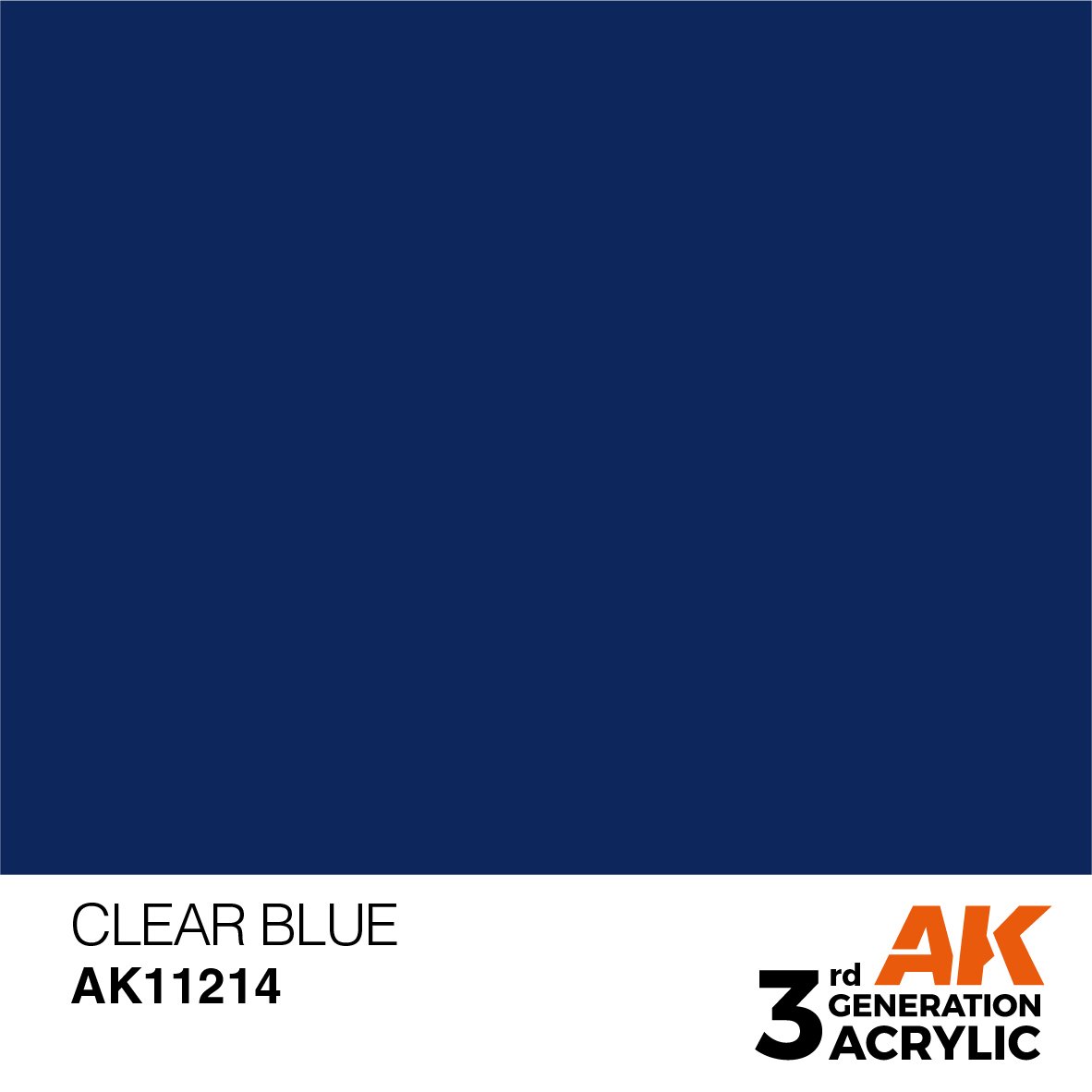 AK Interactive AK11214 CLEAR BLUE – STANDARD 17ml