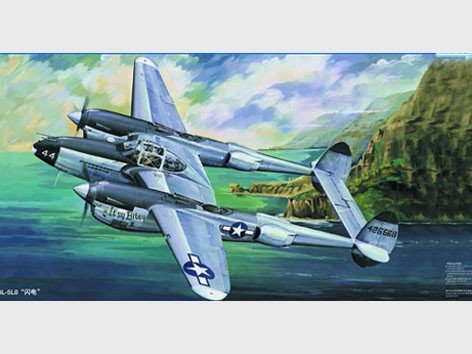 Trumpeter 02227 Lockheed P-38L-5-LO lightning 1/32
