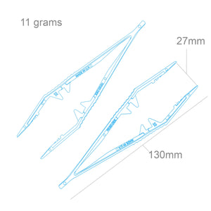 Modelcraft PTW1150-2 Plastic Tweezers x 2 – zdjęcie 2