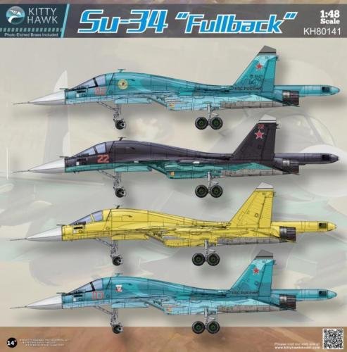 Kitty Hawk 80141 Su-34 Fullback (1/48) – image 2