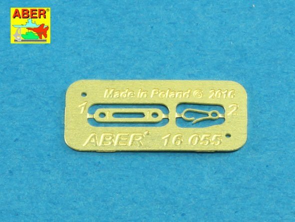 Aber 16055 Set of US Army MS antennas to MP-48 base 1/16 – image 3