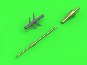 Master AM-72-113 MiG-25 (Foxbat) (all versions except PD/PDS) - Pitot Tube 1/72 – Bild 3