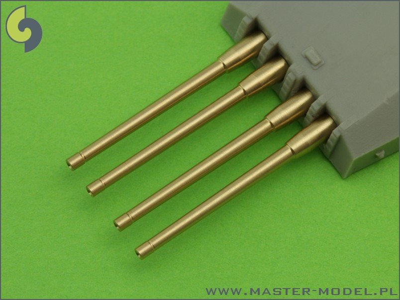 Master SM-700-029 France 380 mm/45 (14.96in) Model 1935 barrels - for turrets without blastbags (8pcs) – Bild 3