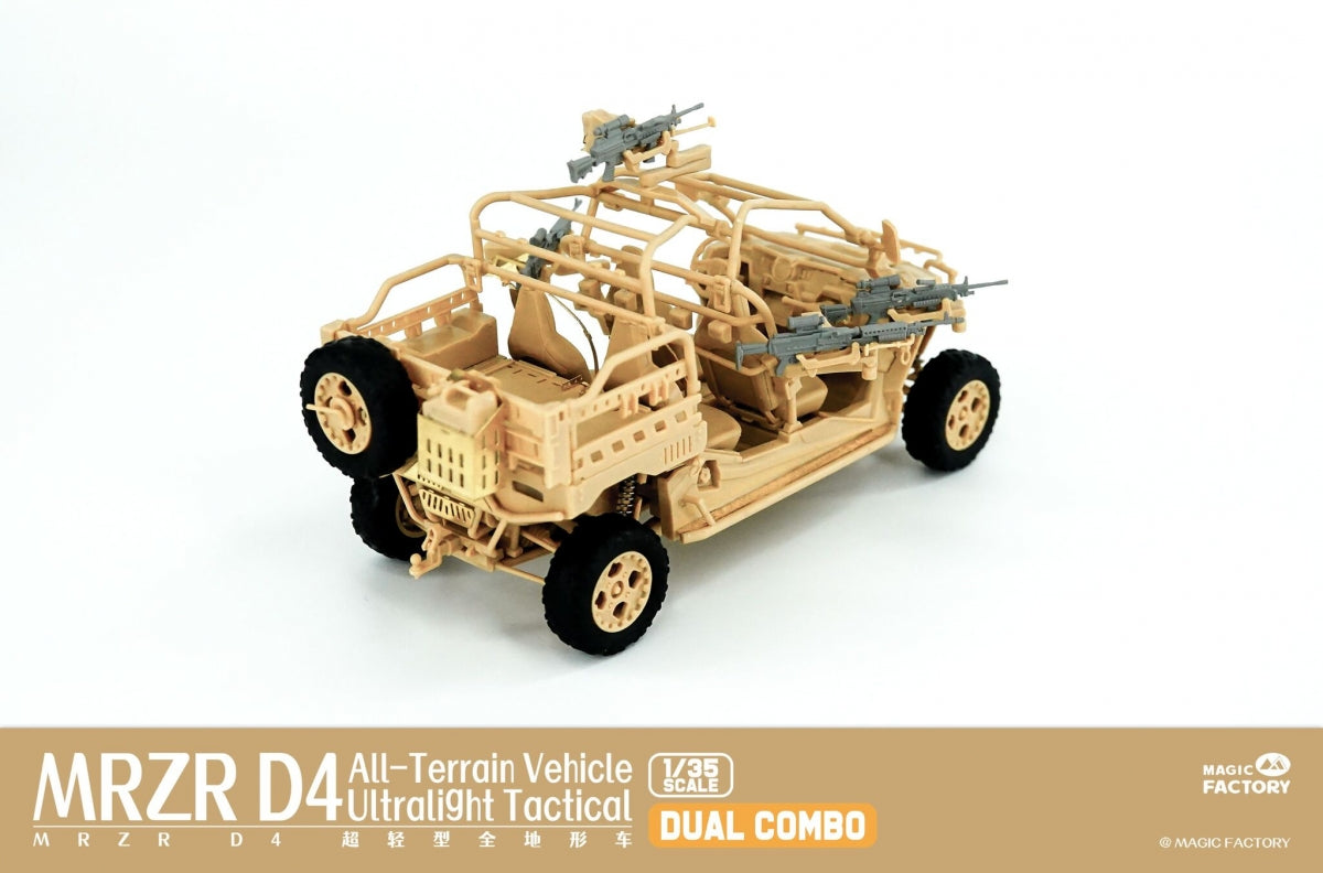 Magic Factory 2005 MRZR D4 Ultralight Tactical All-Terrain Vehicle 1/35 – immagine 8